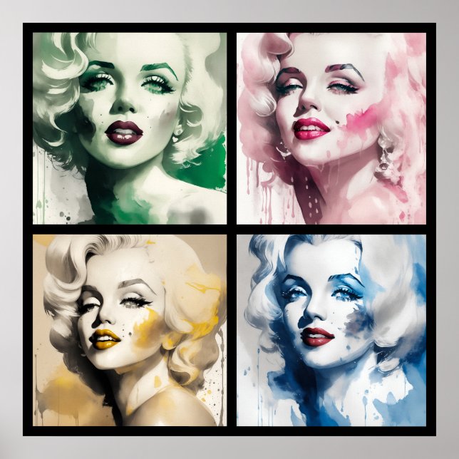 marilyn ink 4/4 all in one poster (Vorne)