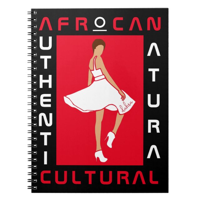 Marilyn MonFRO AFRoCA Afro Africa Black Woman Notizblock (Vorderseite)