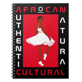 Marilyn MonFRO AFRoCA Afro Africa Black Woman Notizblock