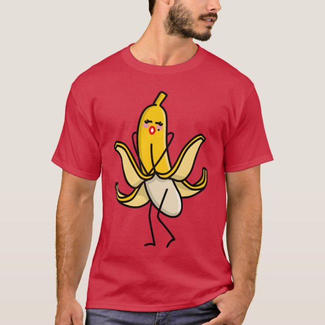 Marilyn Monroe sey Banane bläst Rock up Puppenglet T-Shirt (Vorderseite)