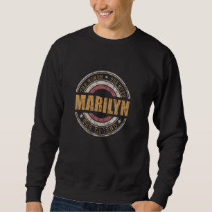 Marilyn The Women The Myth The Legende Vor-Name Sweatshirt