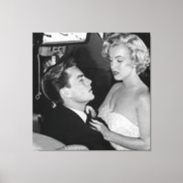 Marilyn und Hipoto im Film Leinwanddruck
