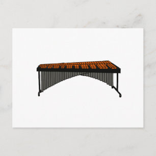 Marimba Design Grafik 1 Postkarte