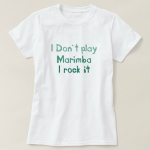 Marimba-Felsen es T - Shirt - Damen