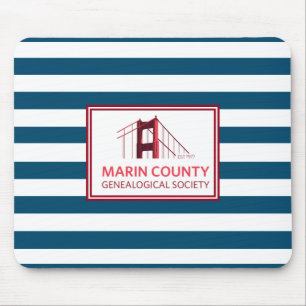 Marin Landkreis Genealogisches Logo Mousepad