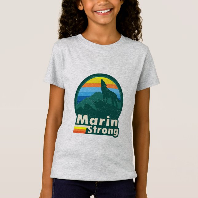 Marin Strong T-shirt enfant (Devant)
