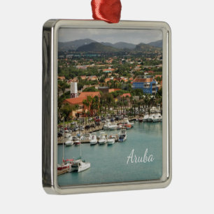 Marina Aruba Ornament Aus Metall