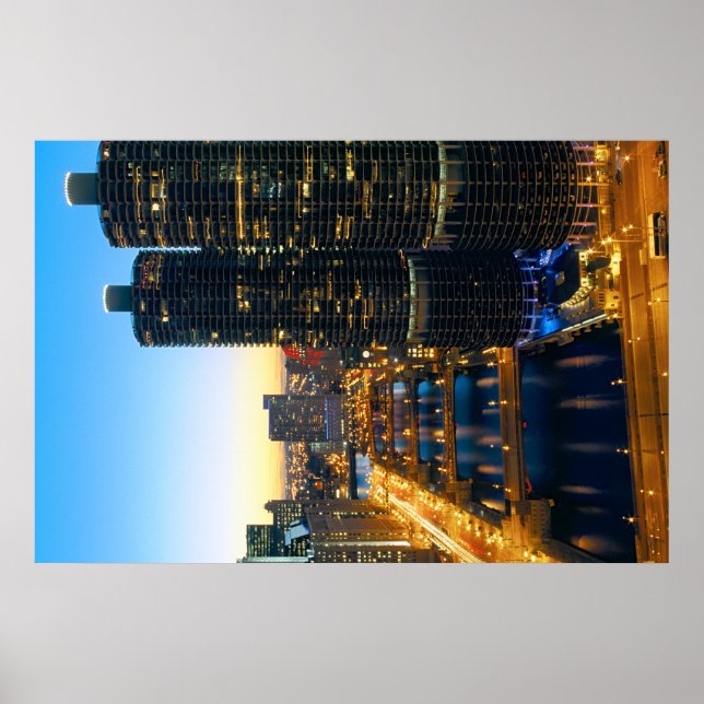 Marina City Chicago Poster (Vorne)