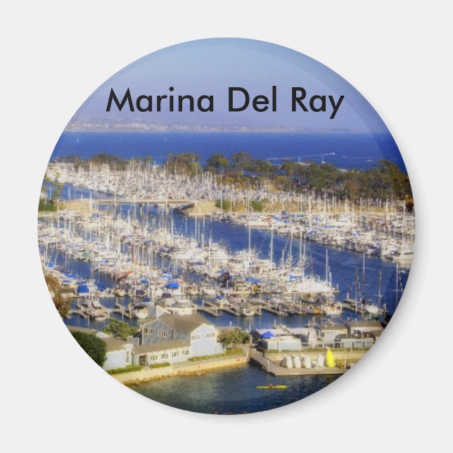 Marina Del Ray Magnet (Devant)