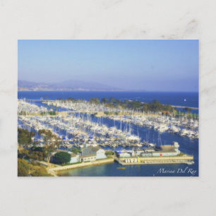 Marina Del Ray Postcards Postkarte