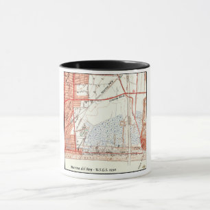Marina Del Rey 1950, U.S.G.S. Tasse