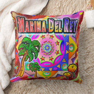 Marina Del Rey Tropical Friends Pillow Kissen