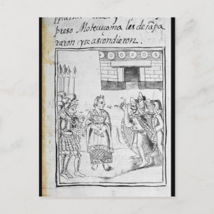 Marina Dolmetschen für die Spanier Postkarte