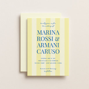 MARINA Faire-part de mariage moderne