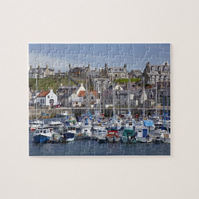 Marina, Findochty, Moray, Schottland, Vereinigtes  (Horizontal)