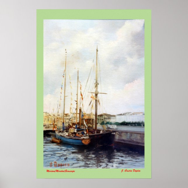 Marina/Mariña Poster (Vorne)