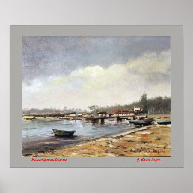 Marina/Mariña Poster (Vorne)