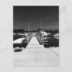 "Marina on Middle Bass Island" Grußkarte Postkarte
