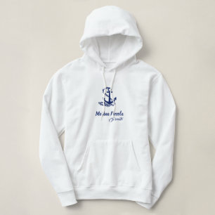 Marina Piccola Sorrento Italien, Maritime Style Hoodie