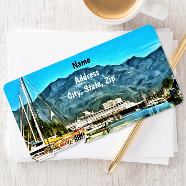 Marina Vallarta 0946 Anschrift Adressaufkleber (Von Creator hochgeladen)