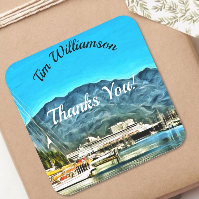 Marina Vallarta 0946 Quadratischer Aufkleber (Von Creator hochgeladen)