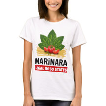 Marinara Recht in 50 Staaten Basil Tomato Spaghett