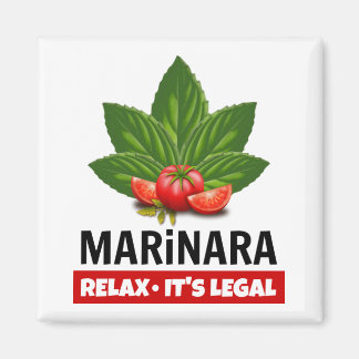 Marinara Relax Es ist der rechtliche Basil Tomato Magnet