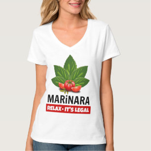 Marinara Relax Es ist der rechtliche Basil Tomato  T-Shirt