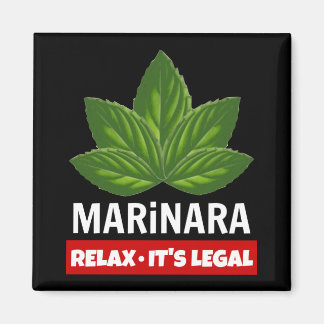 Marinara Relax Es ist rechtliche Basilika Blätter Magnet