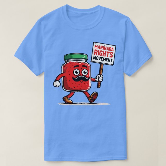 Marinara Rights Movement T-Shirt (Design vorne)