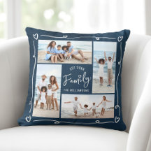 Marine 4 Foto Familienjahr Handgezeichnete Kritzel
