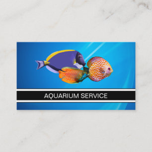 Marine-Aquarium-Tropenfisch-Geschäftskarten Visitenkarte