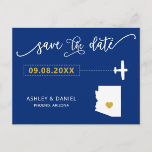 Marine Arizona Mariage Enregistrer la carte postal