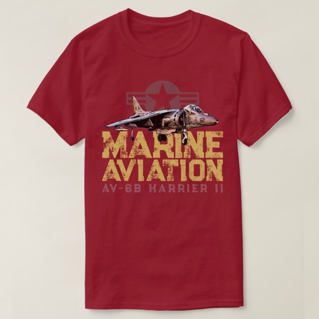 MARINE AVIATION T-Shirt (Design vorne)