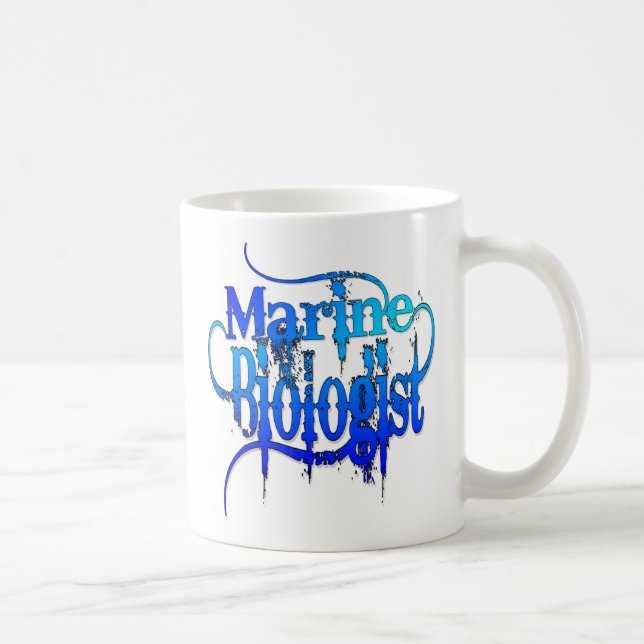 Marine Biologist Kaffeetasse (Rechts)