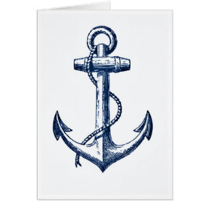 Marine-Blau-Anker
