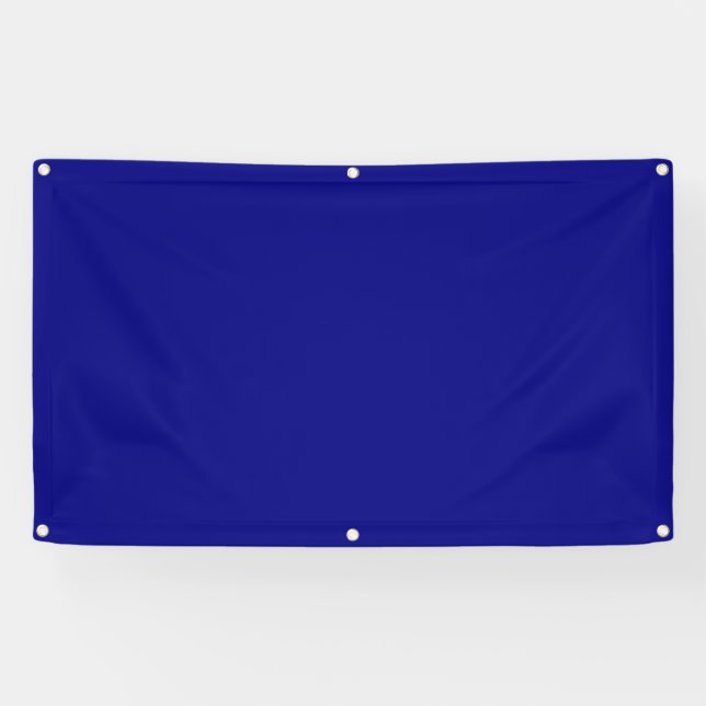 Marine-Blau-Fahne im Freien Banner (Horizontal)