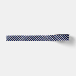Marine-Blau, Silber u. Weihnachten der Ripsband