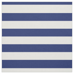 Marine-Blau-und Weiß-Streifen-Muster Stoff