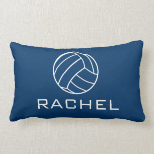 Marine-Blau-Volleyball-Kissen Lendenkissen