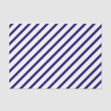 Marine-blauer Streifen-Seidenpapier