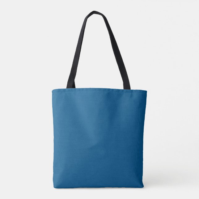 Marine Blue Hex code 00558B Tasche (Rückseite)