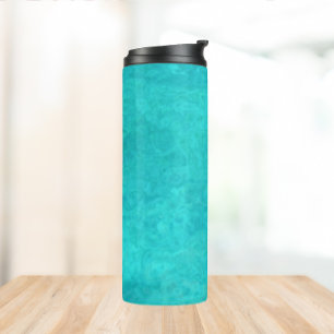 Marine Blue Water Color Thermosbecher