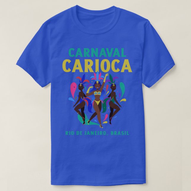 Marine Brasilien Brasil Rio de Janeiro T-Shirt (Design vorne)
