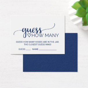 Marine Calligraphy Devine Combien De Baisers Carte