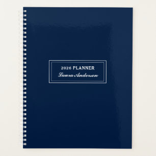 Marine classique et planificateur blanc 2026