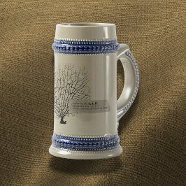 Marine Conservatory Stein: Sea Fan Specimen Mug Bierglas