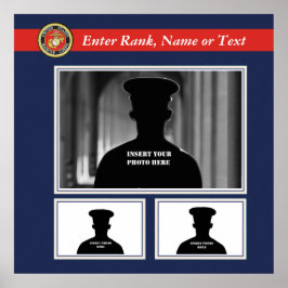 Marine Corps FotoCollage Poster