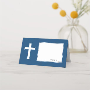Marine Croix Bleue Première communion Cartes de li