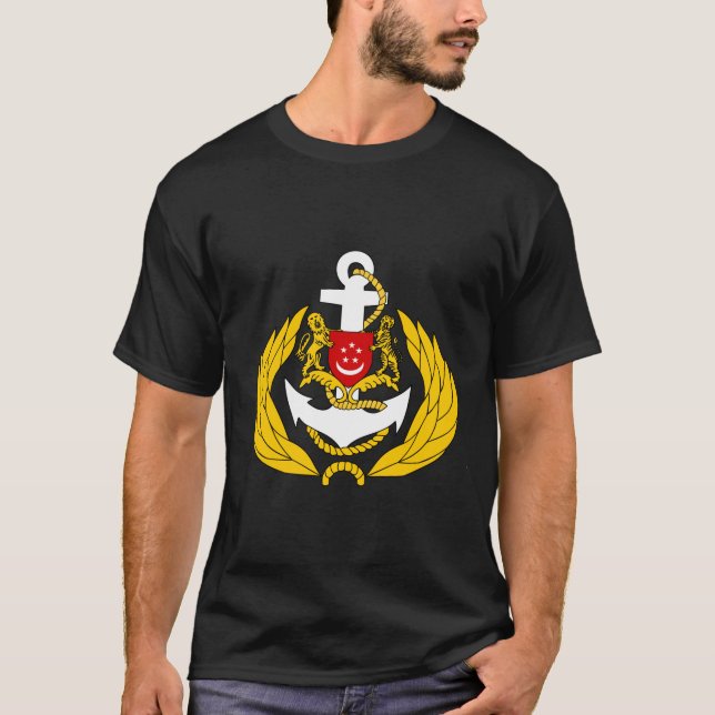 Marine der Republik Singapur T-Shirt (Vorderseite)